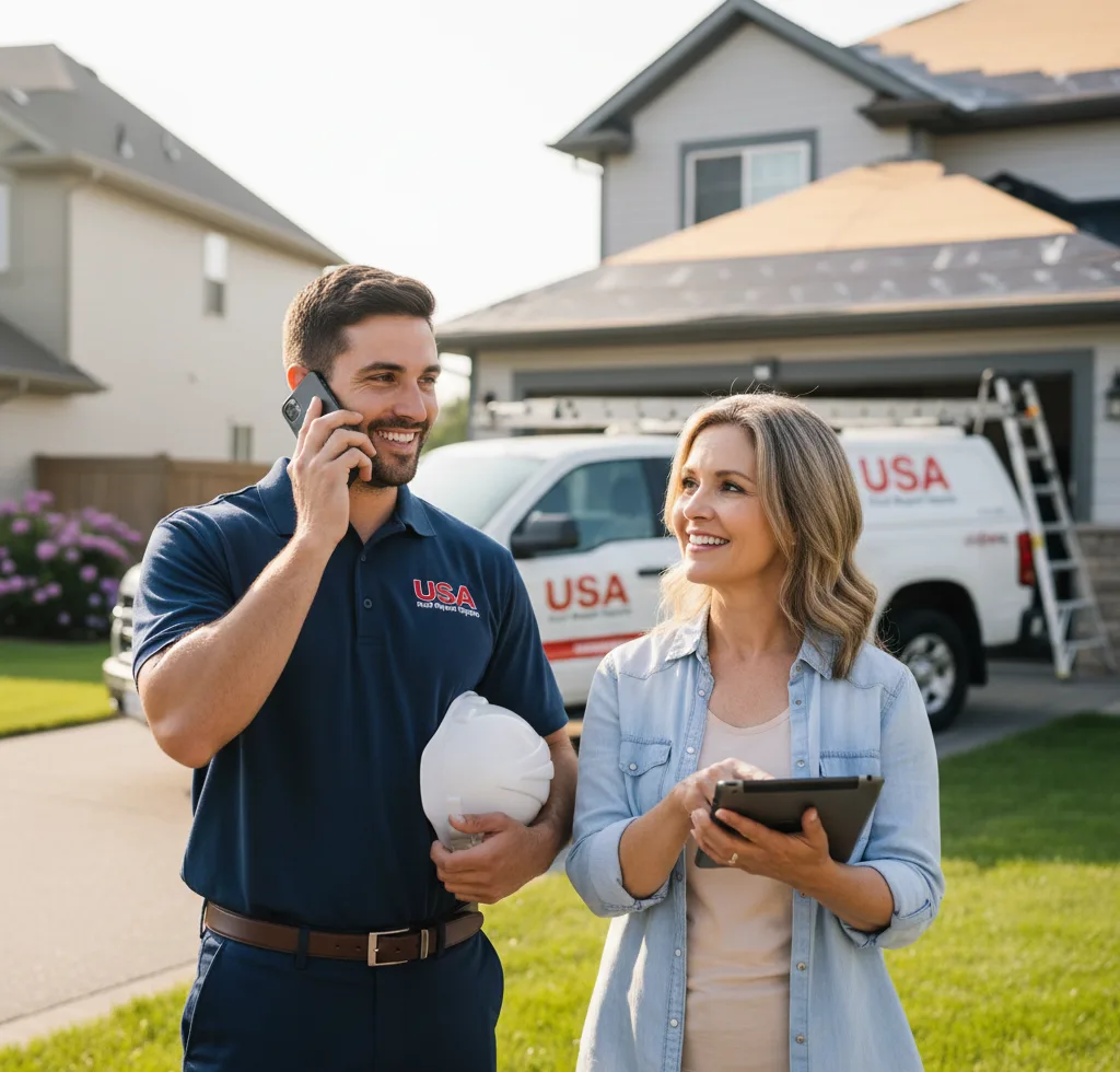 USA Roof Repair Experts customer support in Calabash